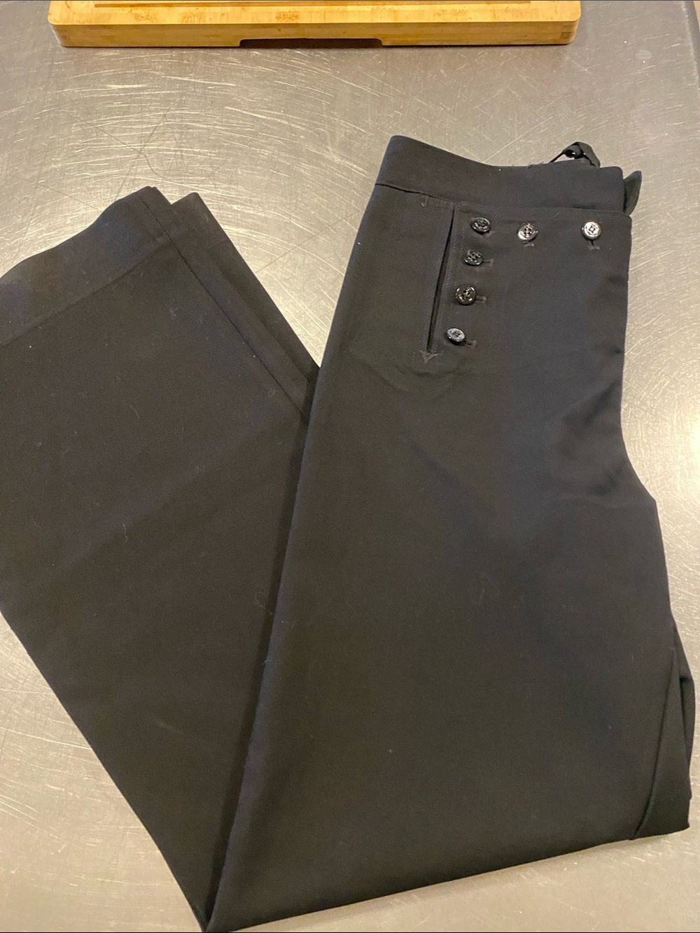 Navy pants  waist 15